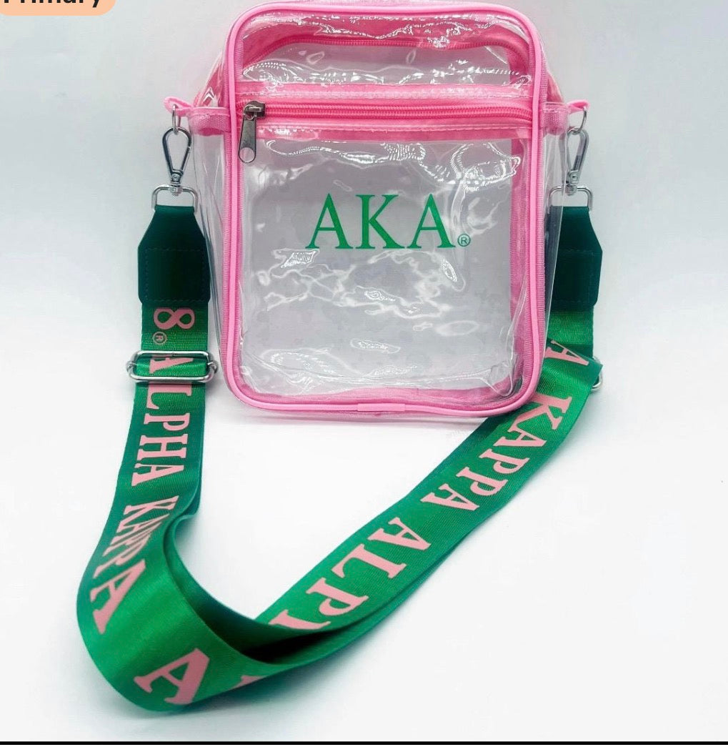 AKA clear purse
