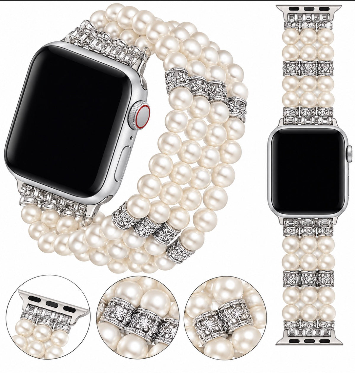 Pearl Apple Watch Band Only