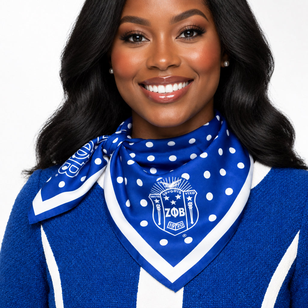 Zeta Phi Beta scarf