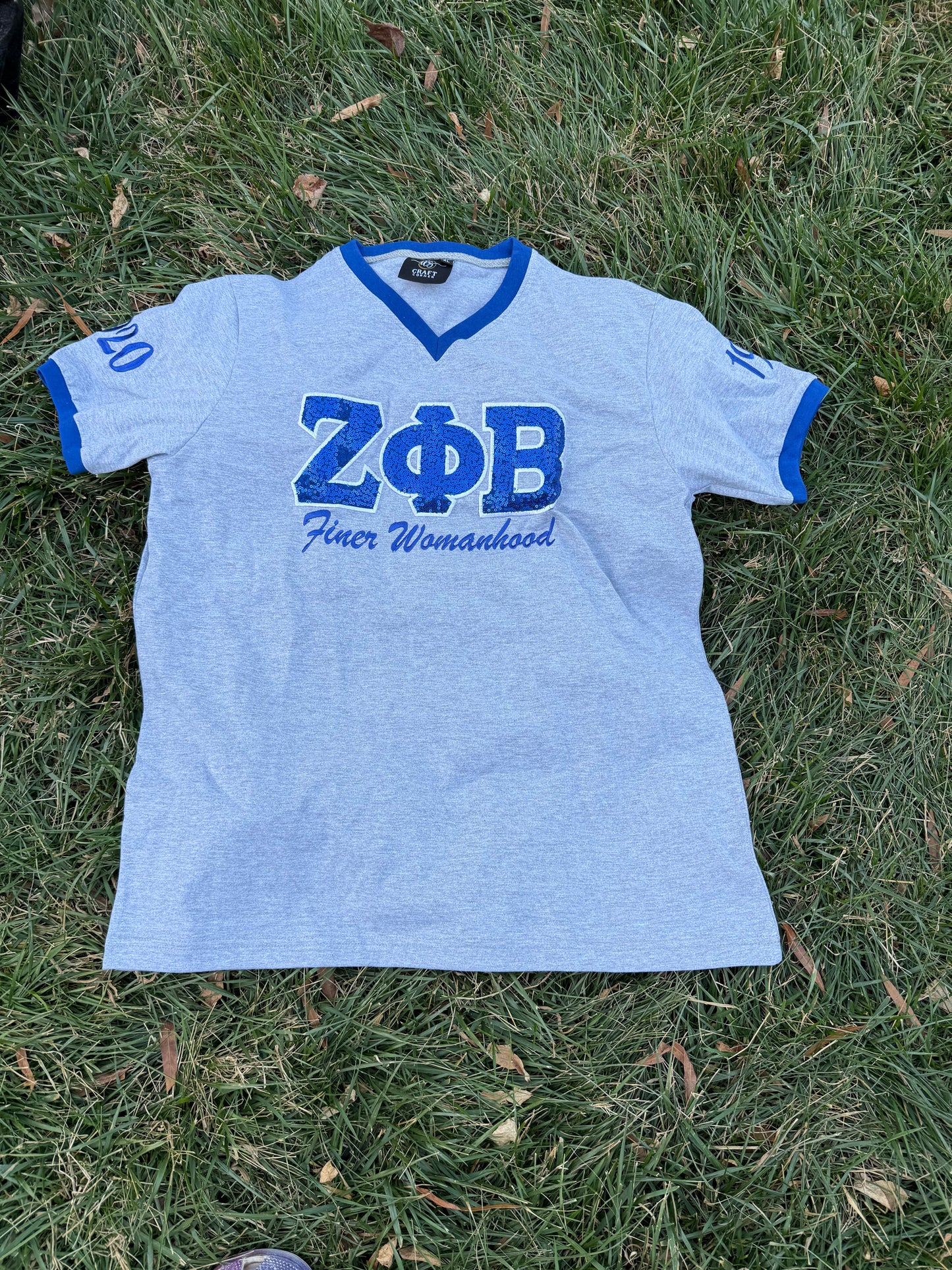 Zeta Phi Beta unisex sequence T-shirt