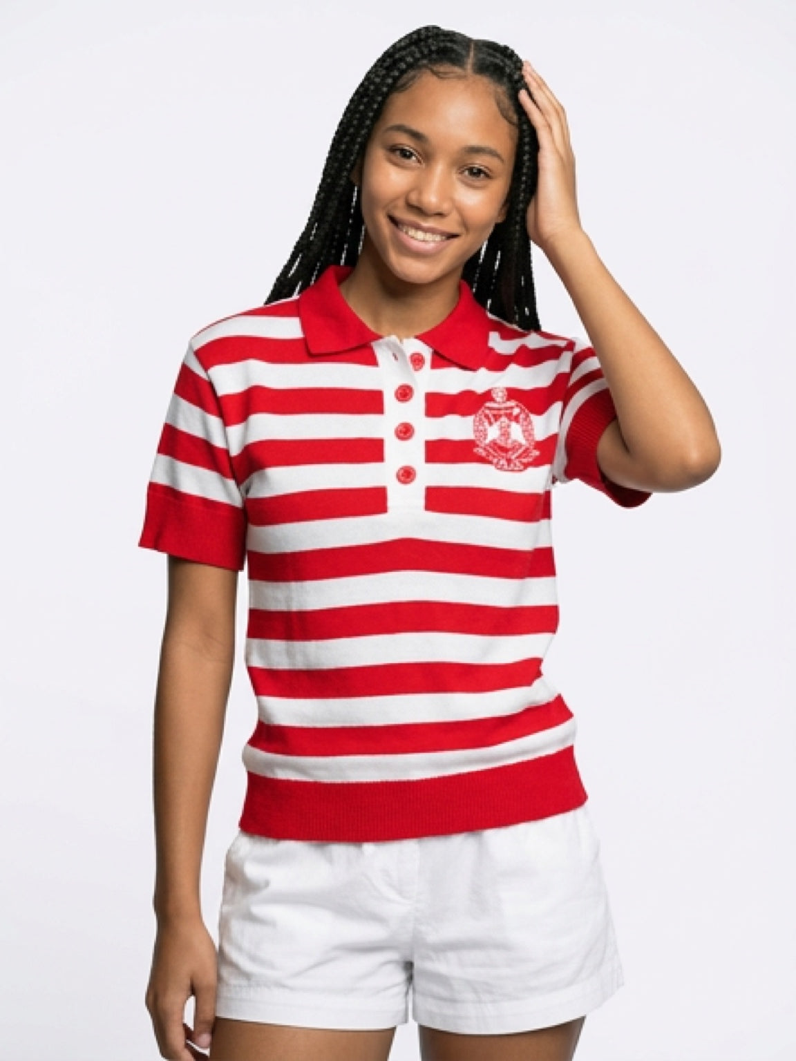 Delta Sigma Theta short sleeve sweater