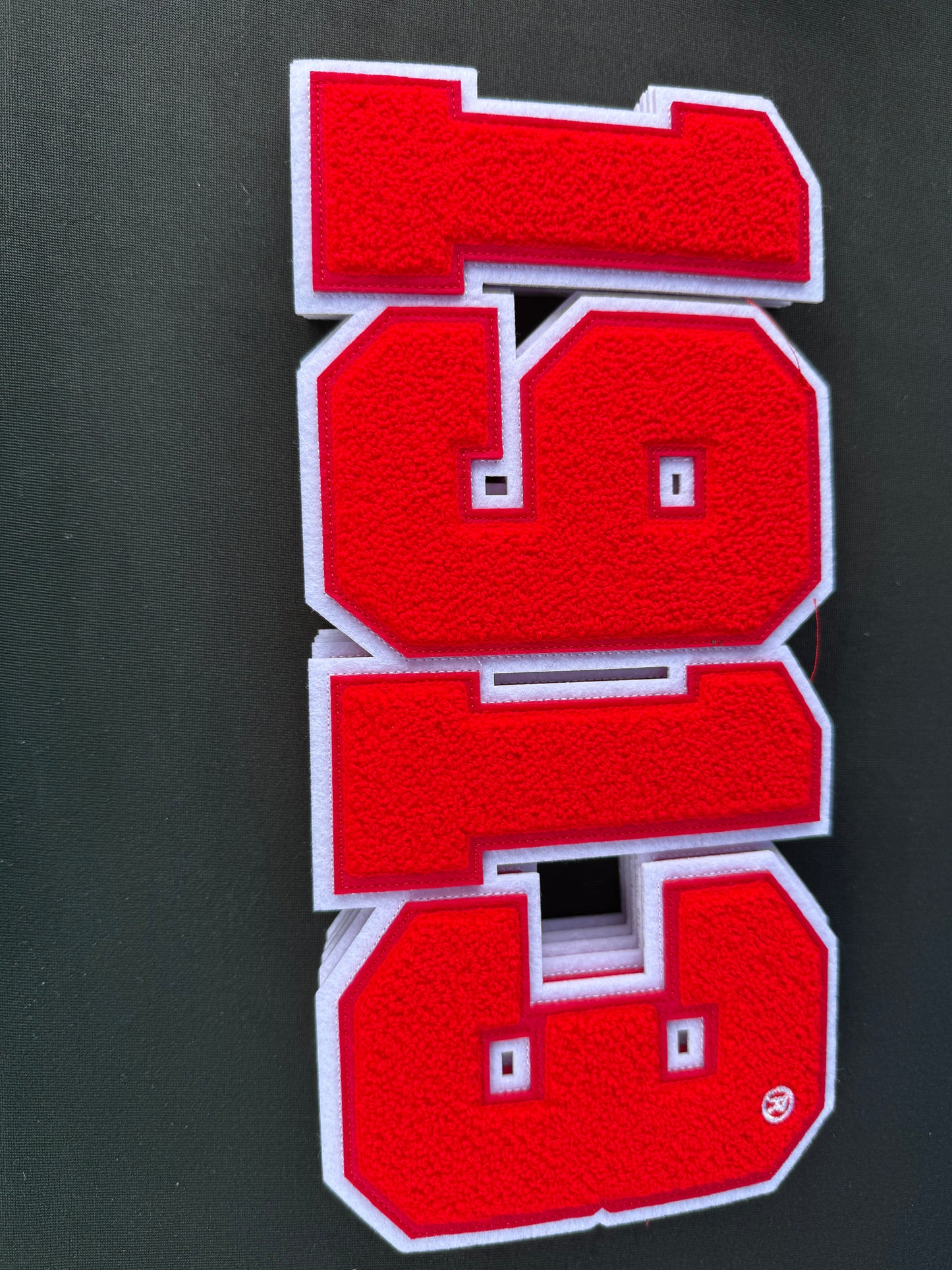 Delta Sigma Theta chenille patch