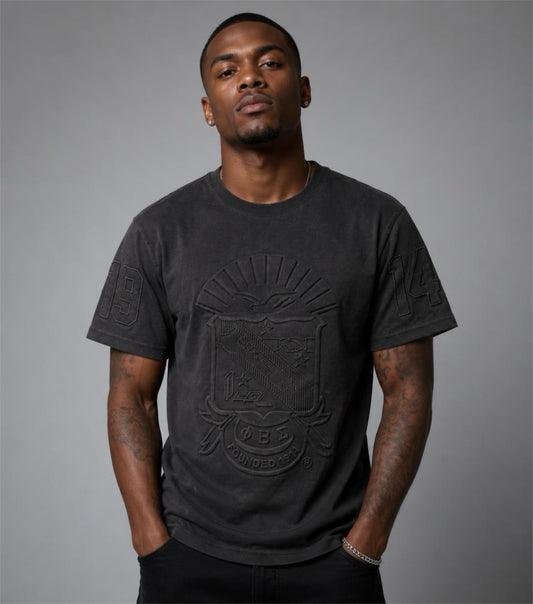 Phi Beta Sigma embossed t shirt