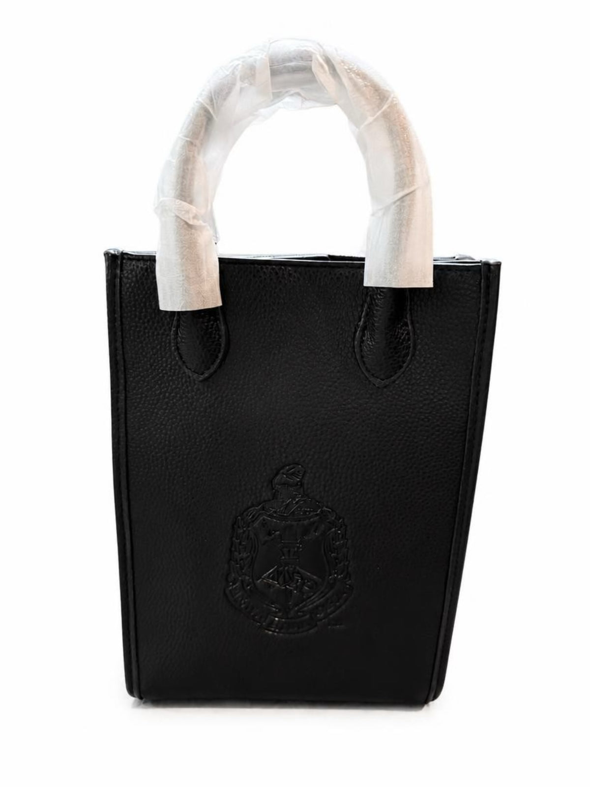 Delta Sigma Theta embossed crossbody bag