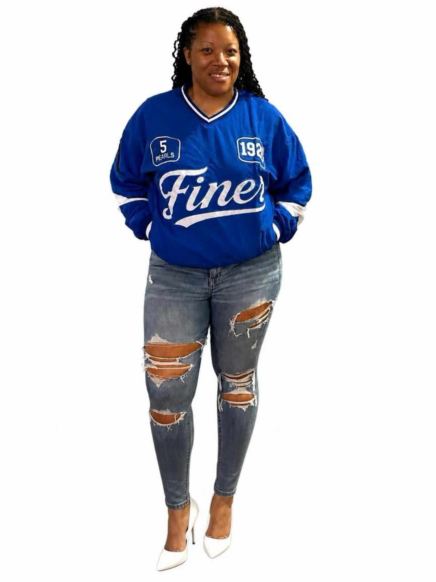 Zeta Phi Beta ladies pull over