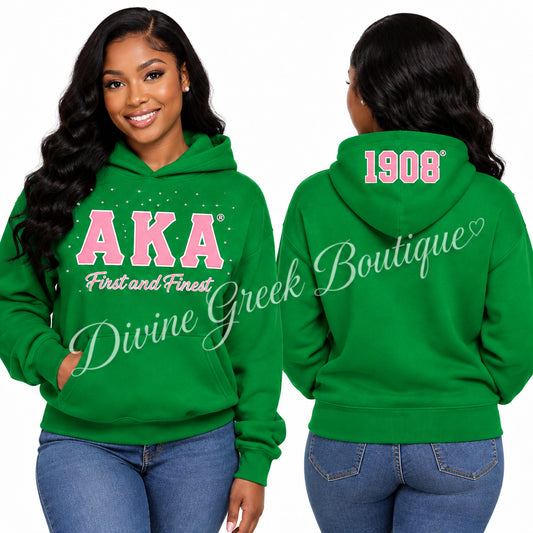 Alpha Kappa Alpha oversized unisex hoodie