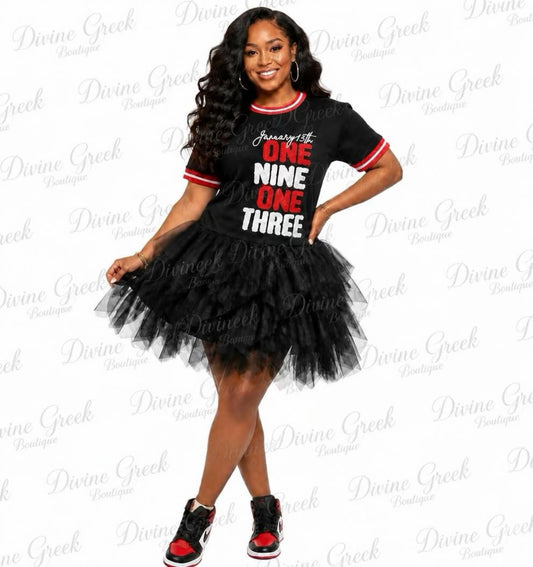 Delta Sigma Theta chenille t shirt