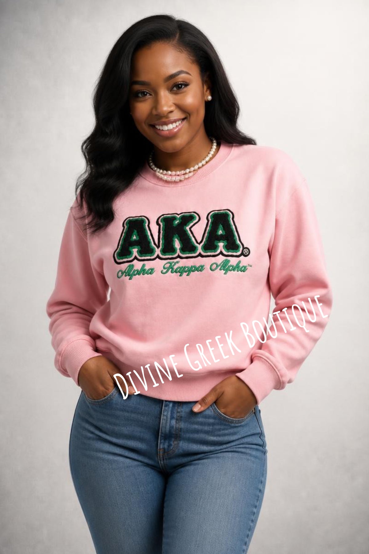 Alpha Kappa Alpha unisex sweatshirt